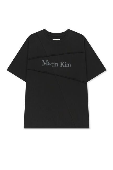 DIAGONAL CUT LOGO TOP