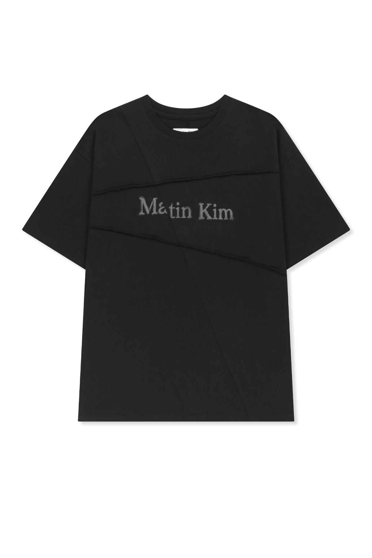 DIAGONAL CUT LOGO TOP