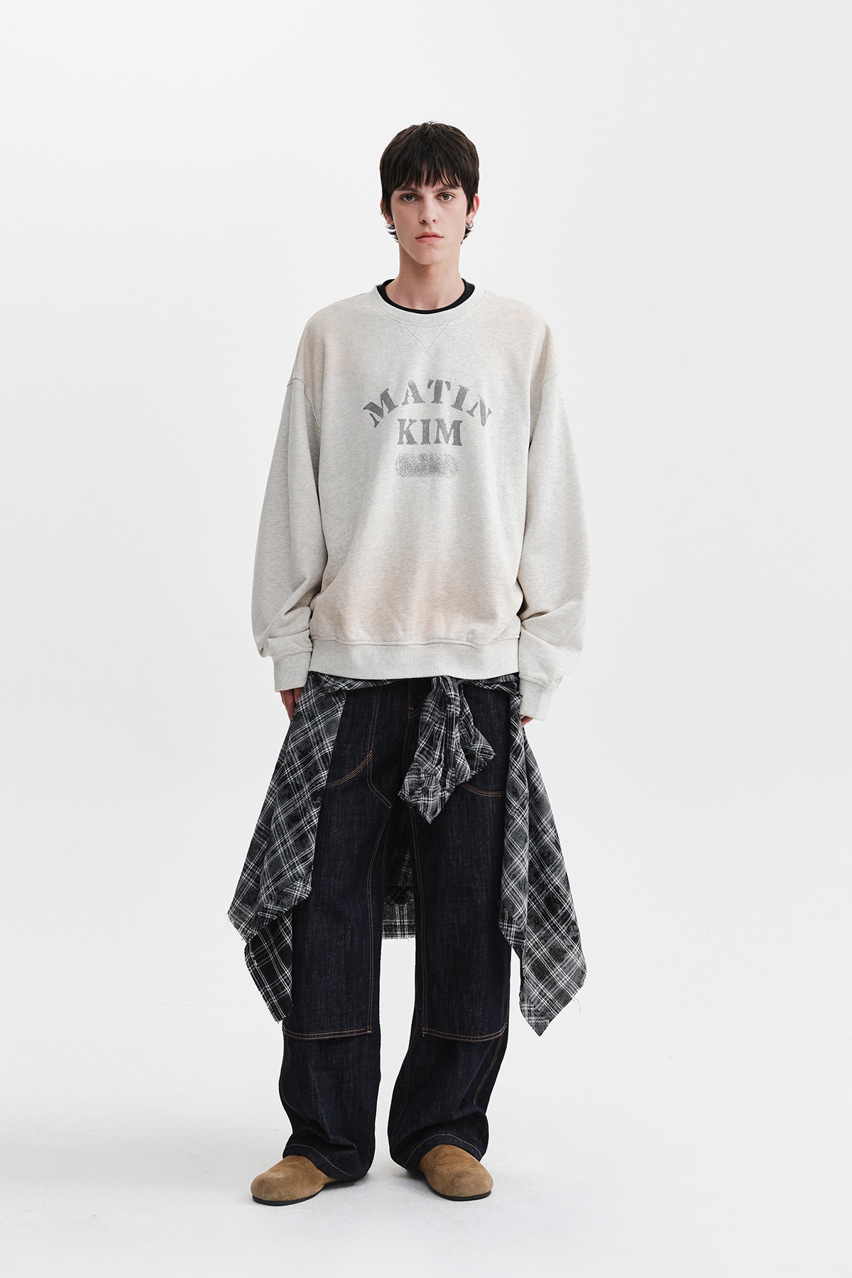 VINTAGE SPRAY LOGO SWEATSHIRT
