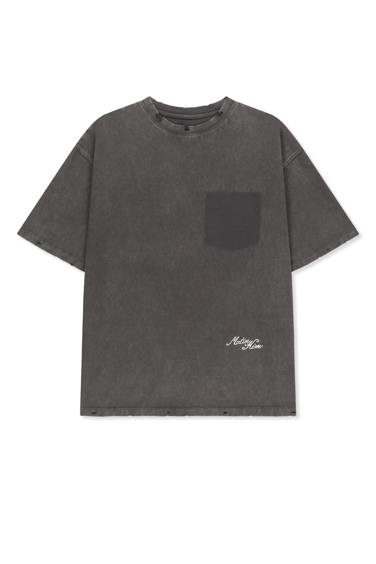 VINTAGE WASHED CALLIGRAPHY BACK LOGO TOP