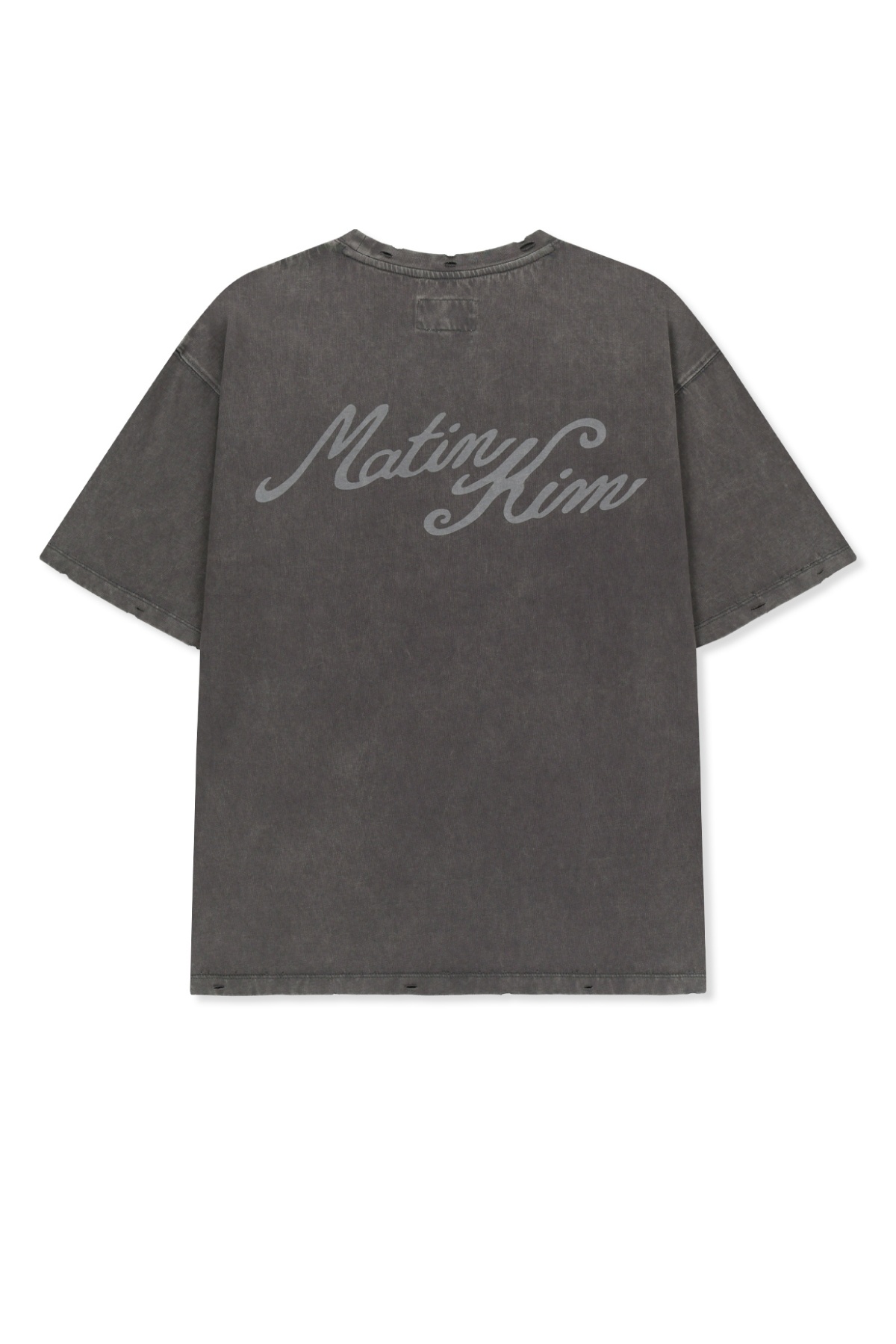 VINTAGE WASHED CALLIGRAPHY BACK LOGO TOP
