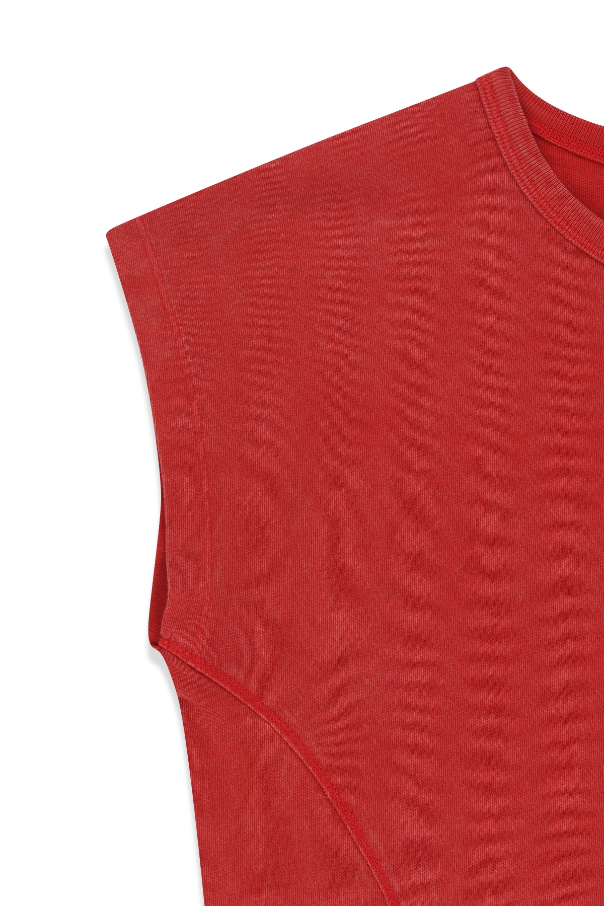 CURVED CUT SLIM TOP