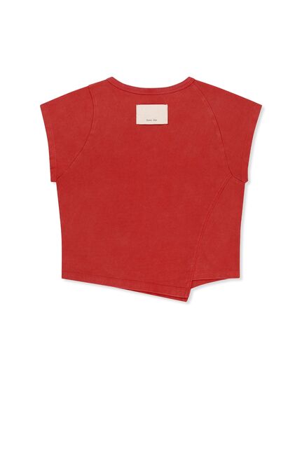 CURVED CUT SLIM TOP