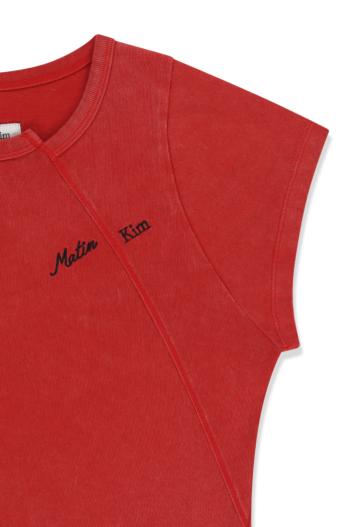 CURVED CUT SLIM TOP