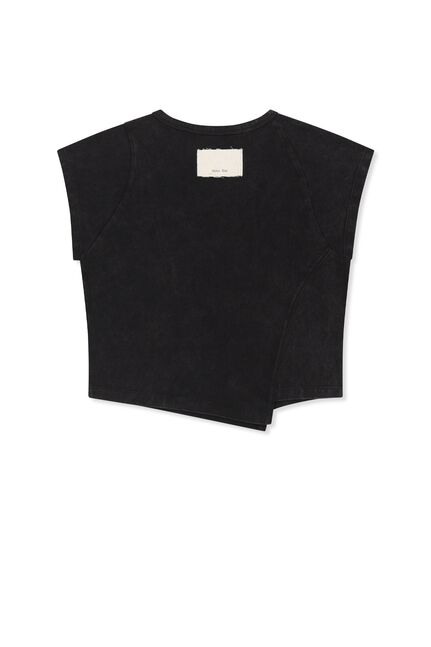 CURVED CUT SLIM TOP