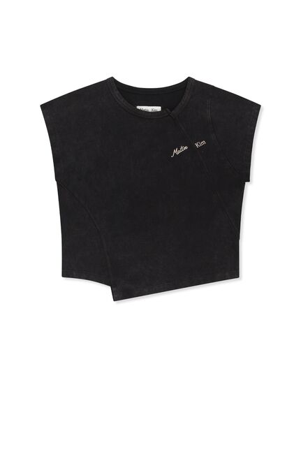 CURVED CUT SLIM TOP