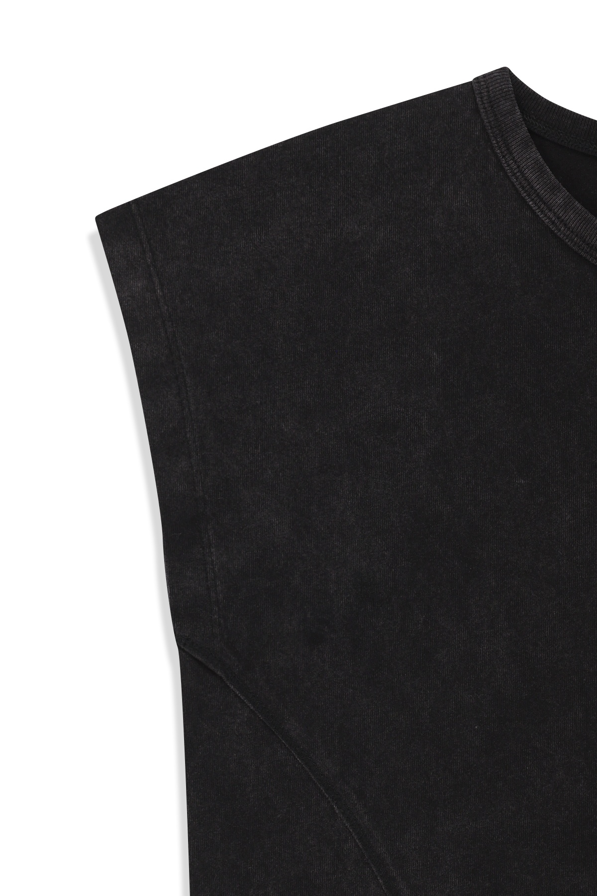 CURVED CUT SLIM TOP