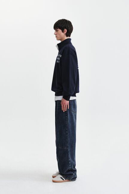 MATIN LOGO QUARTER ZIP UP