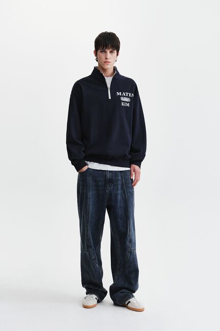 MATIN LOGO QUARTER ZIP UP