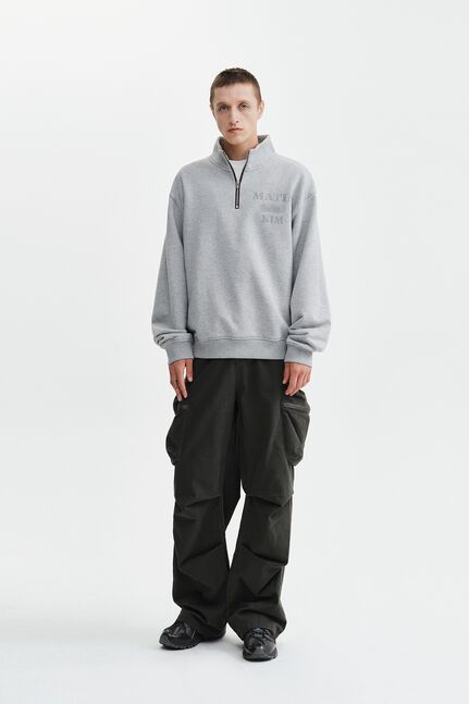 MATIN LOGO QUARTER ZIP UP