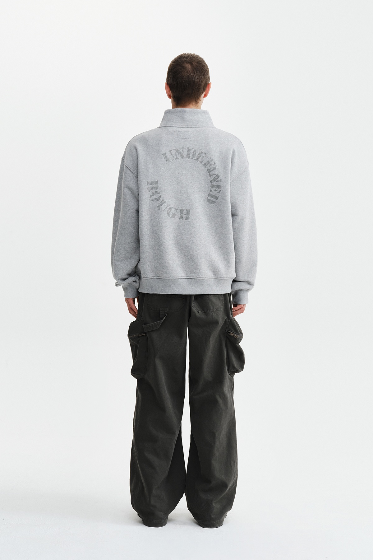 MATIN LOGO QUARTER ZIP UP