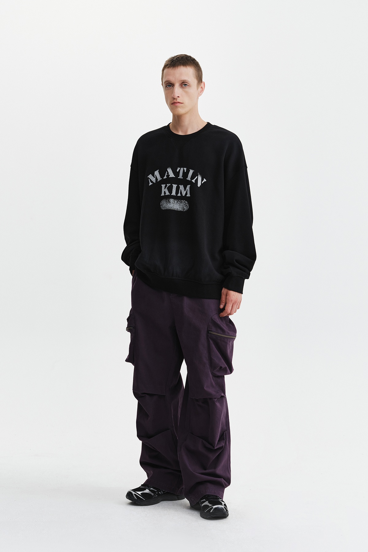 VINTAGE SPRAY LOGO SWEATSHIRT