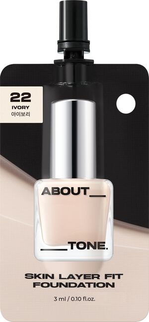 "ABOUT TONE SKIN LAYER FIT FOUNDATION SPOUTER POUCH  "