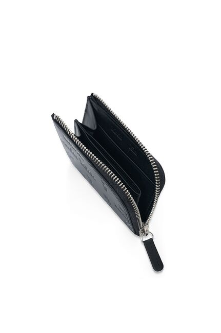 MATIN ALL-OVER LOGO HALF ROUND ZIP WALLET