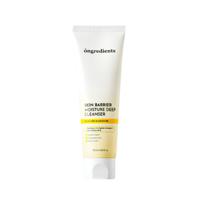 ONGREDIENTS Skin Barrier Moisture Deep Cleanser 120ml