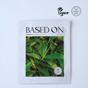 Broad-leaf bamboo Mask Pack