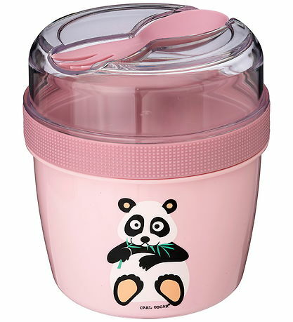 N'ice Cup™ - L, Lunch box with cooling disc - Pink-Panda
