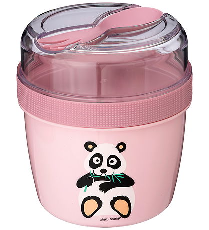 N'ice Cup™ - L, Lunch box with cooling disc - Pink-Panda