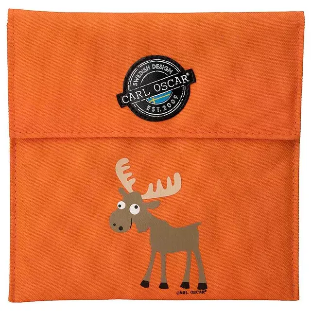 Pack n' Snack™ Sandwich Bag - Orange-Moose