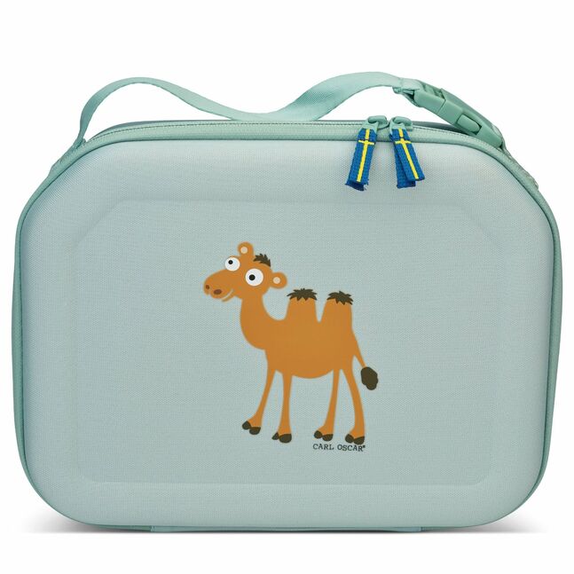 Pack n' Snack™ Lunch Bag - Green-Camel