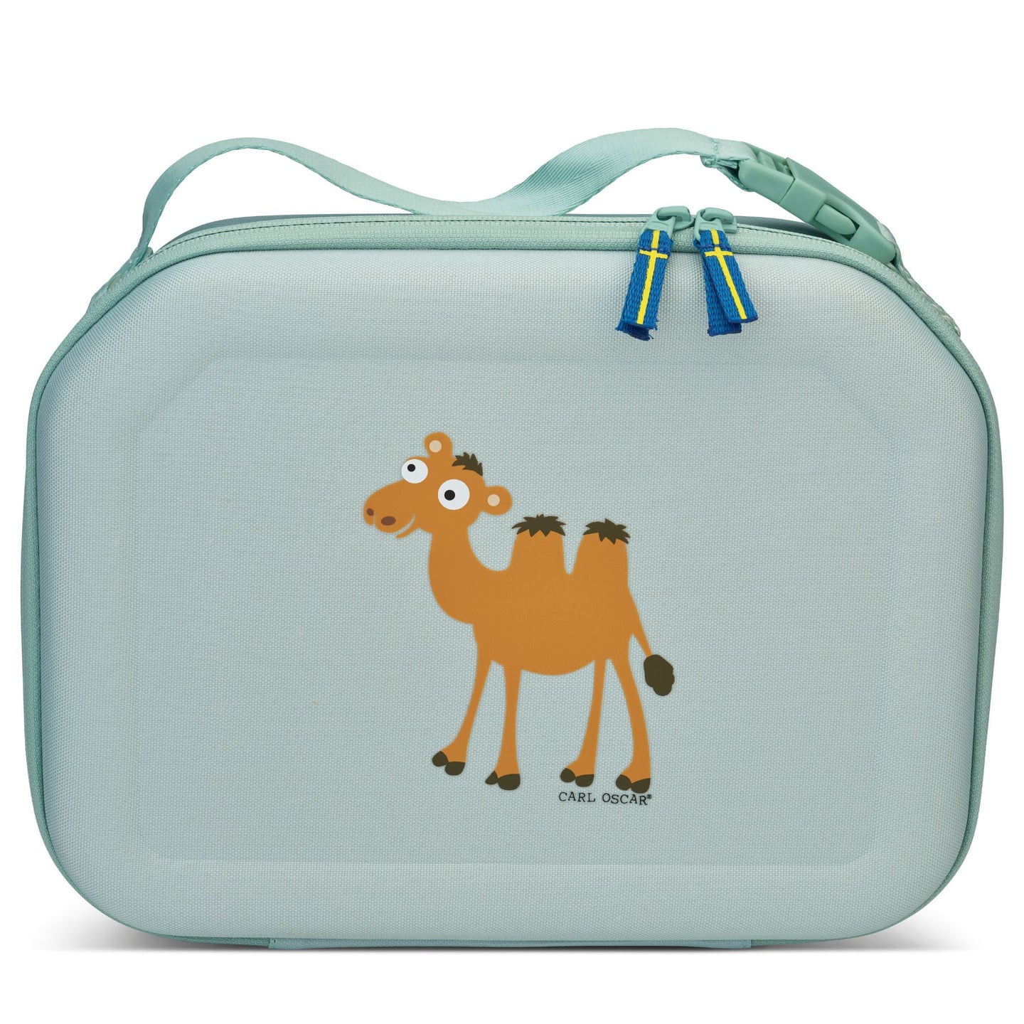Pack n' Snack™ Lunch Bag - Green-Camel