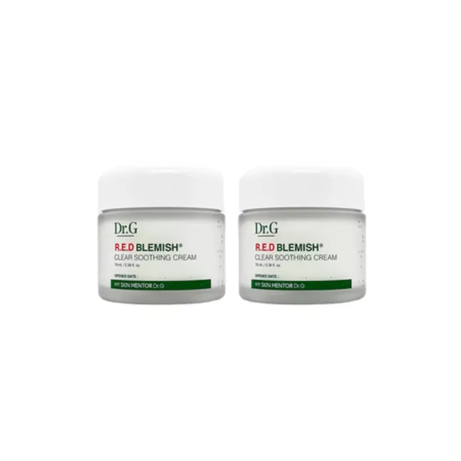dr.g red blemish clear soothing cream set