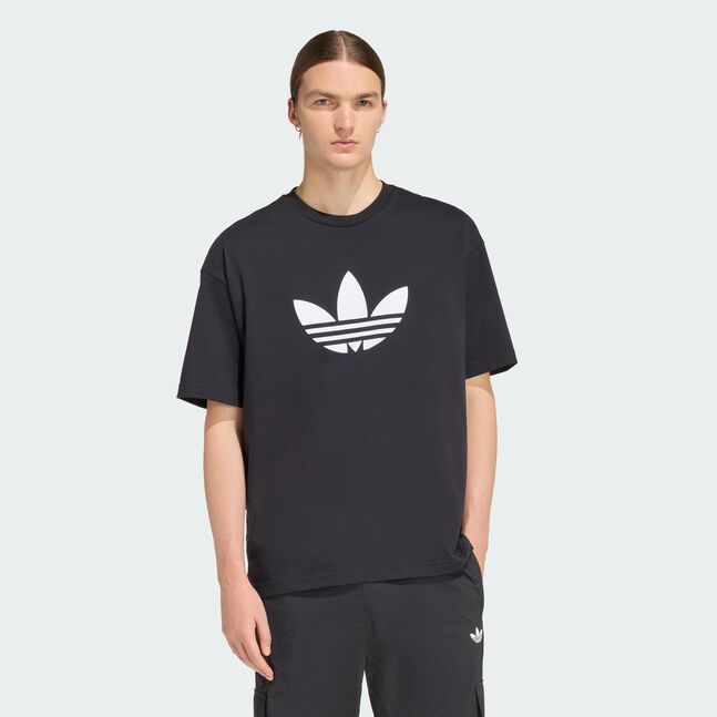 TREFOIL T-SHIRT BLACK/WHITE