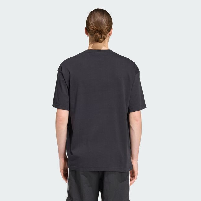 TREFOIL T-SHIRT BLACK/WHITE