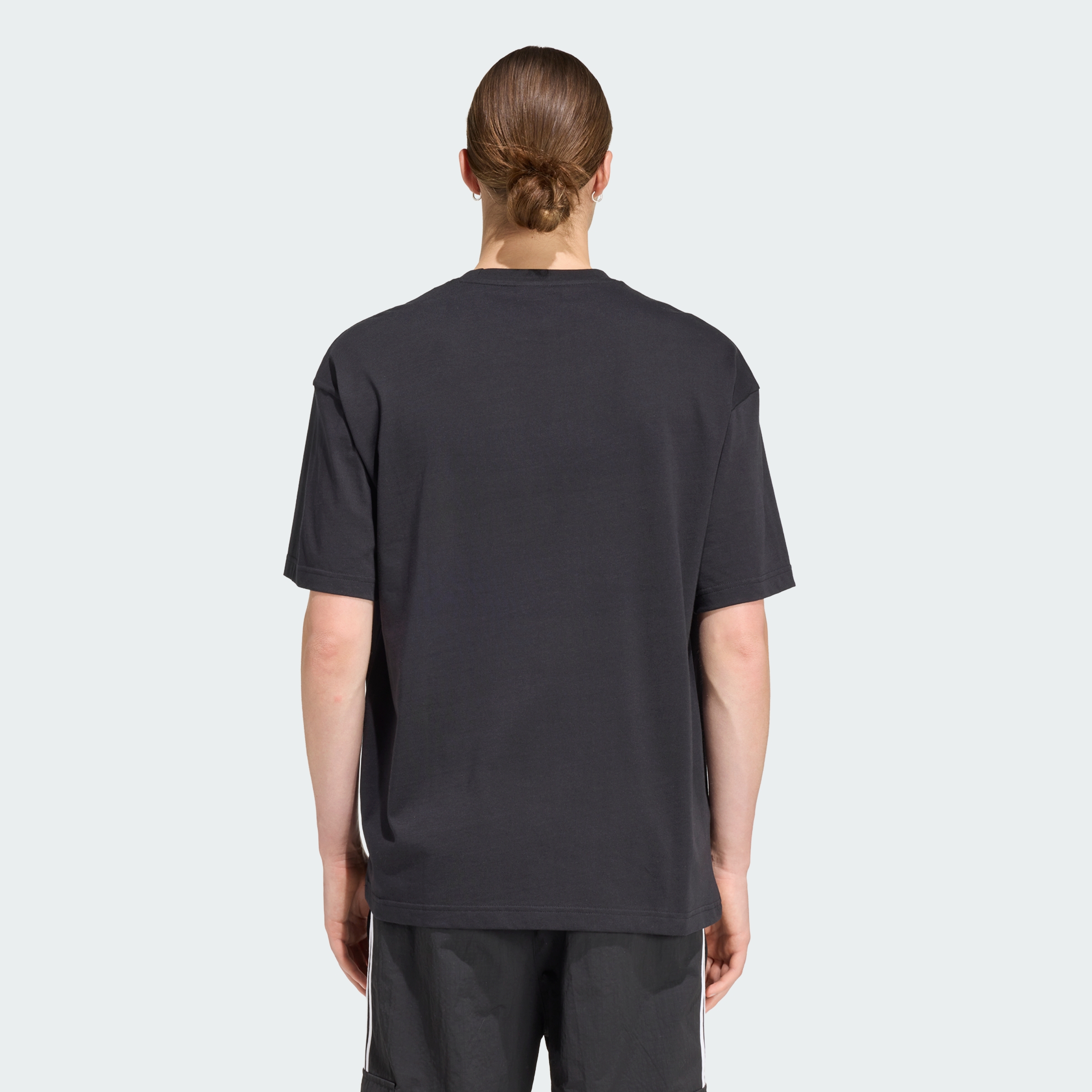 TREFOIL T-SHIRT BLACK/WHITE