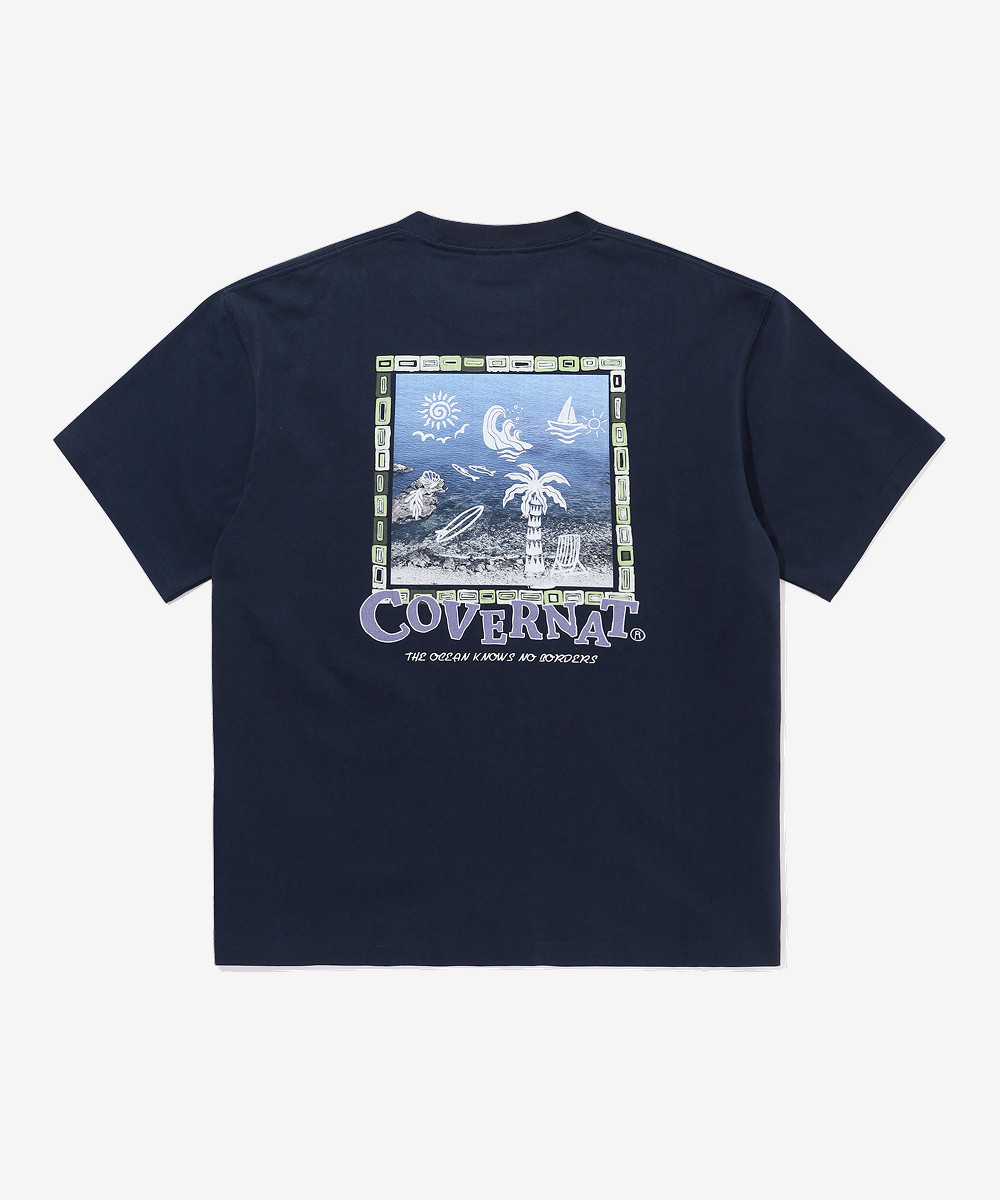 AQUA FRAME GRAPHIC T-SHIRT