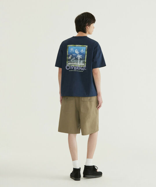 AQUA FRAME GRAPHIC T-SHIRT