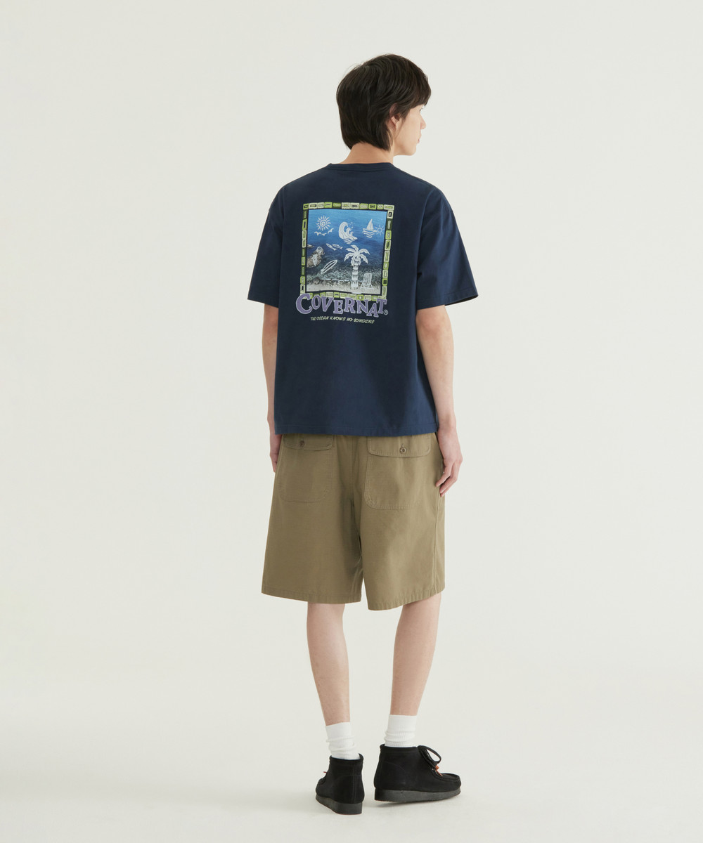 AQUA FRAME GRAPHIC T-SHIRT