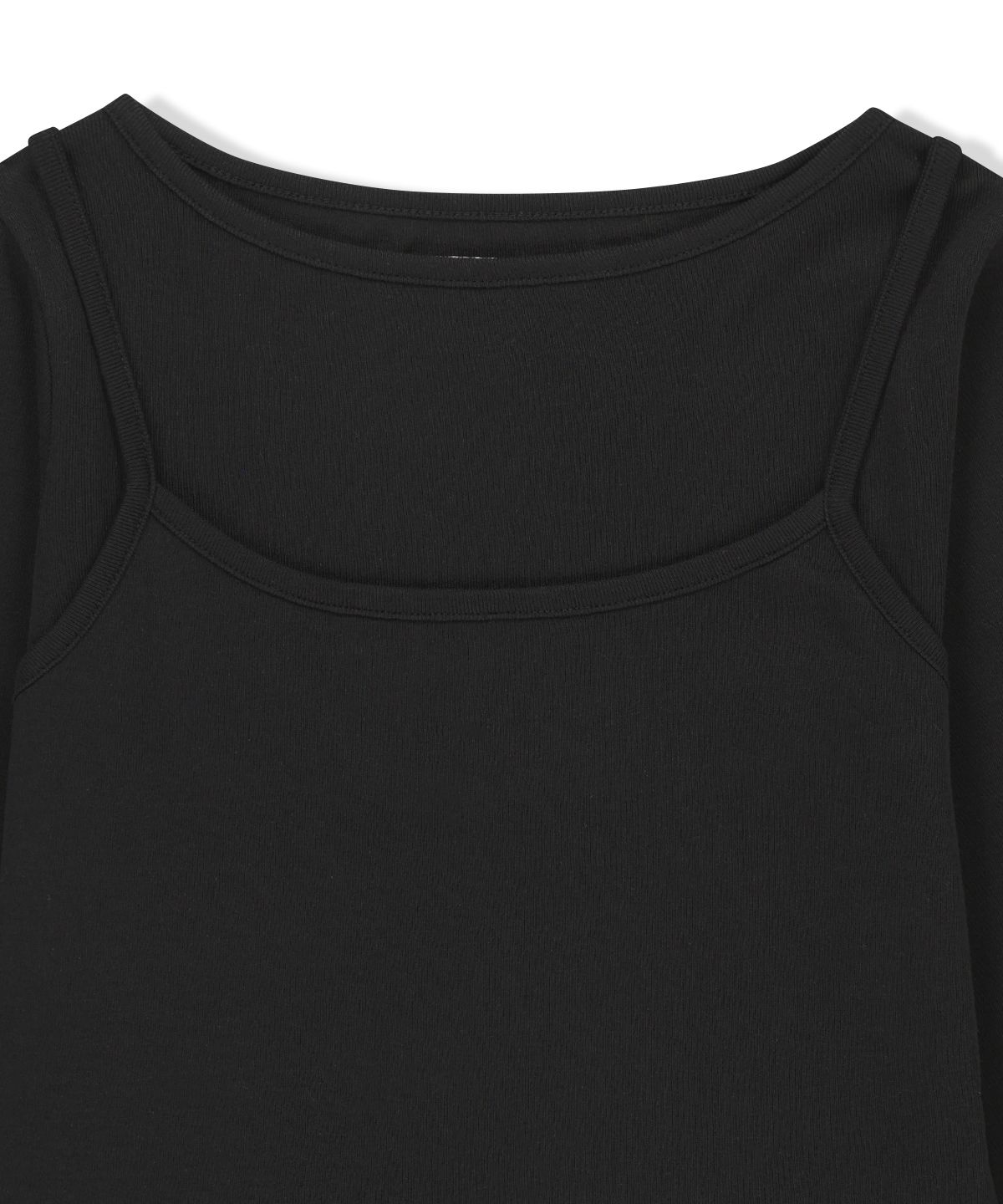 3/4 SLEEVE TOP & TANK LAYERED SET