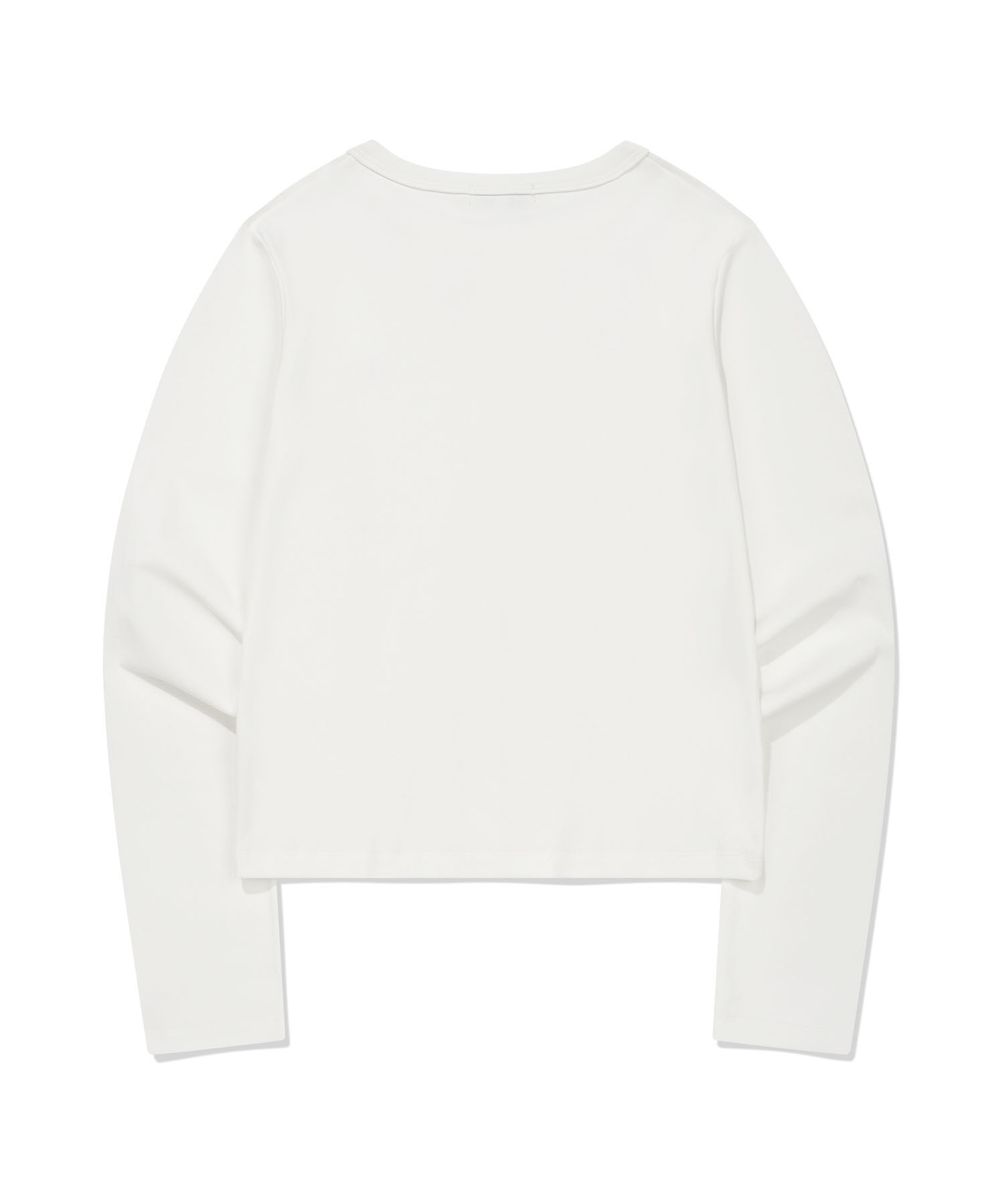 WOMEN'S BASIC COTTON ROUND NECK CARDIGAN
