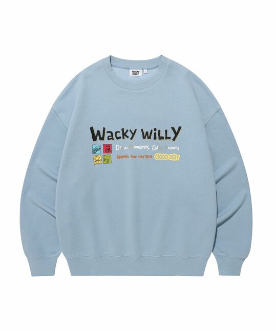BACKSIDE WEBTOON GRAPHIC SWEATSHIRT