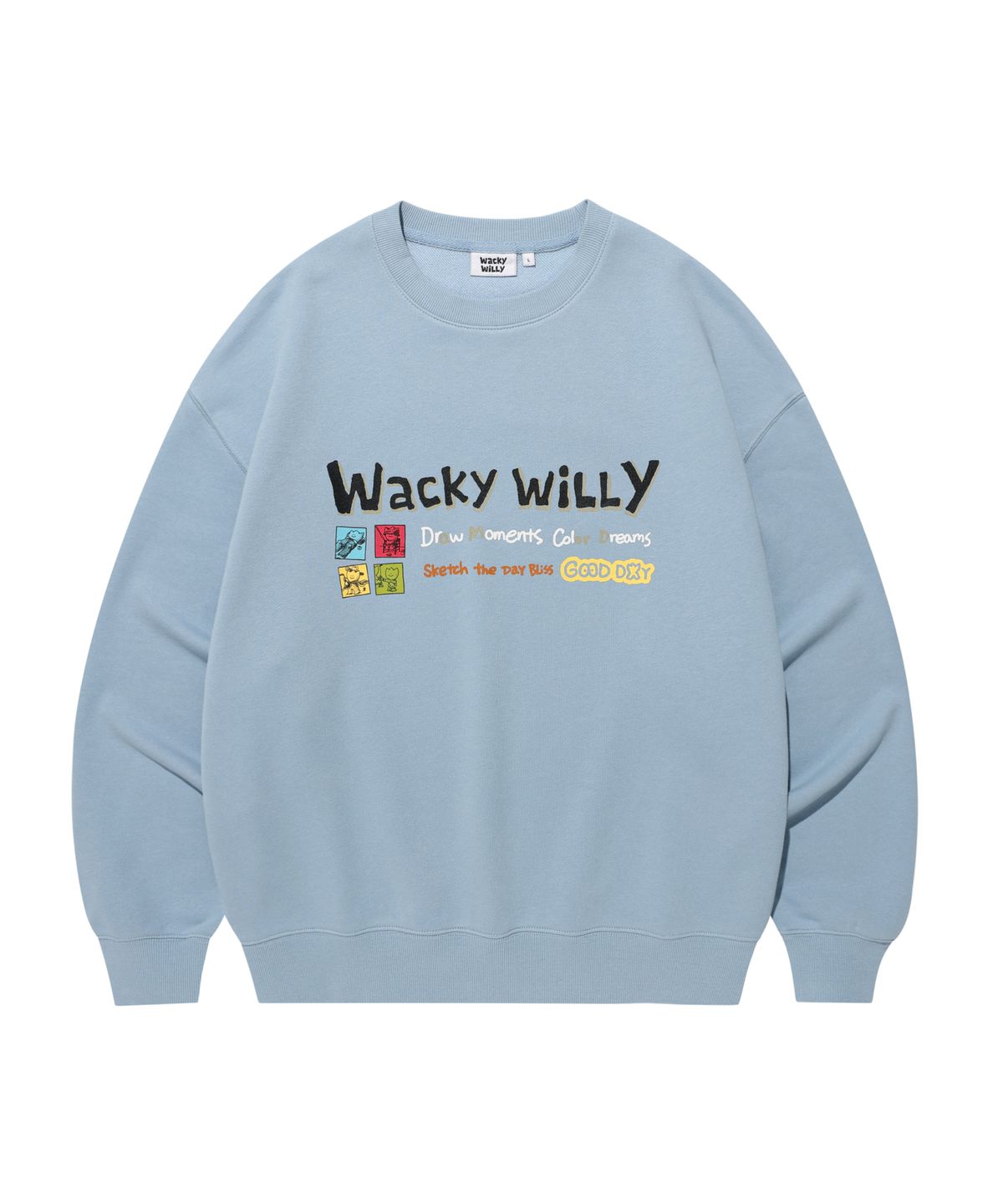BACKSIDE WEBTOON GRAPHIC SWEATSHIRT