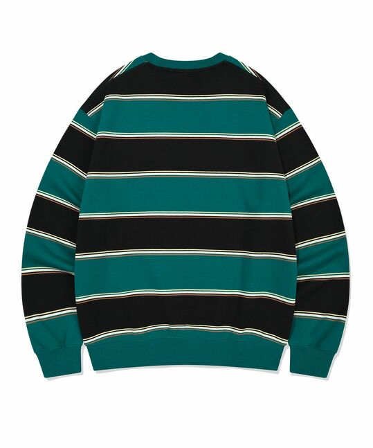 MULTI-STRIPE SWEATSHIRT