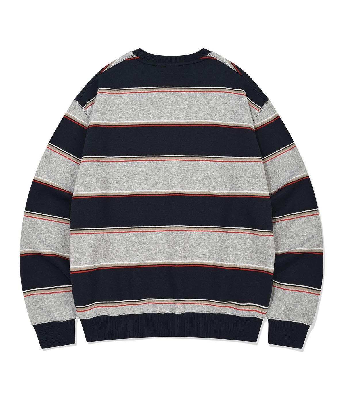 MULTI-STRIPE SWEATSHIRT
