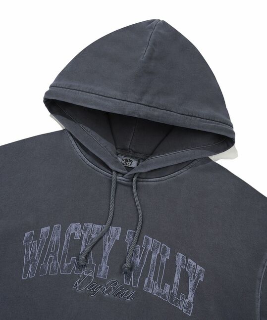 WASHING TYPO HOODIE SWEATSHIRTS