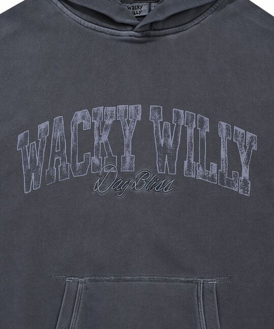 WASHING TYPO HOODIE SWEATSHIRTS