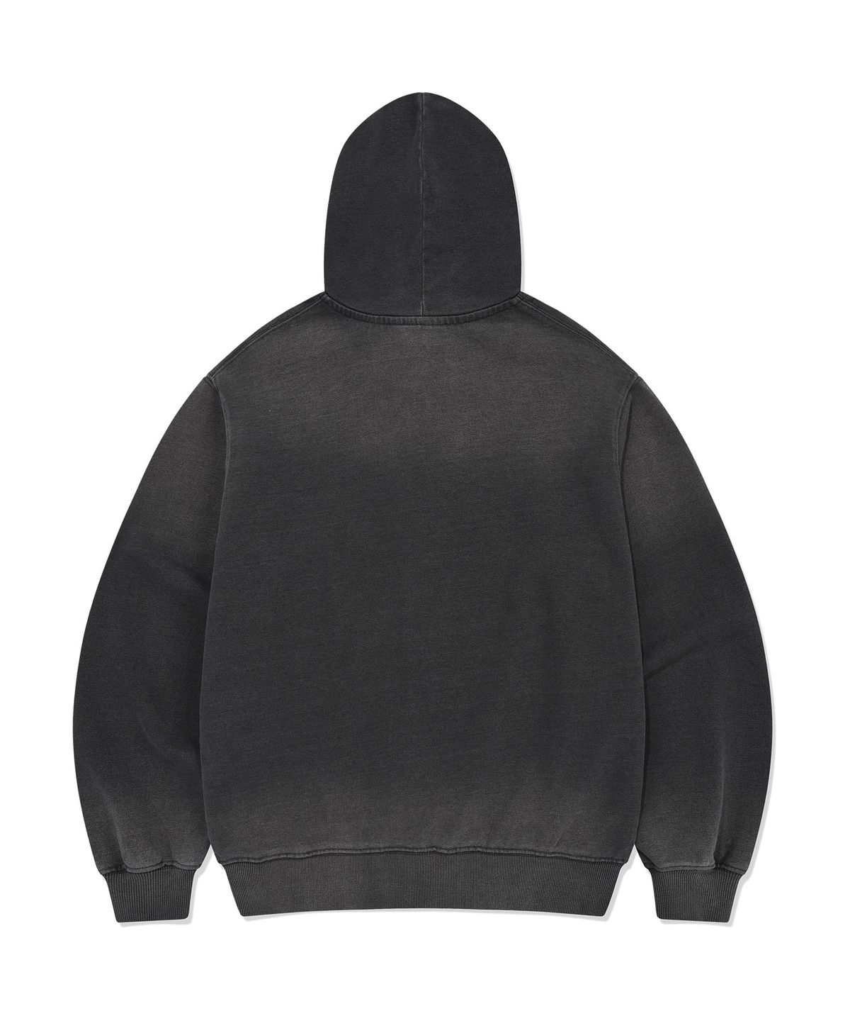WOMEN'S BIG LILY LOGO DENIM WASHING OVERFIT HOODIE ZIP-UP