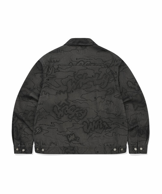 DENIM TRUCKER JUMPER (PATTERN)