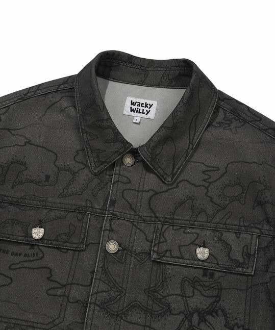 DENIM TRUCKER JUMPER (PATTERN)