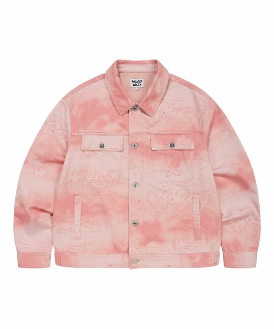 DENIM TRUCKER JUMPER (PATTERN)
