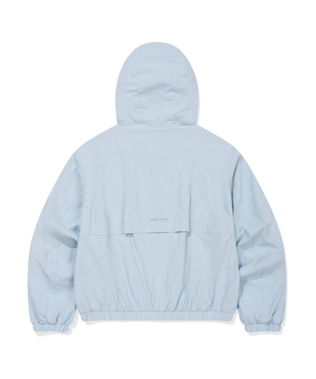 WOMEN NYLON HOODED WINDBREAKER