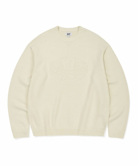 EMBO LOGO PULLOVER SWEATER
