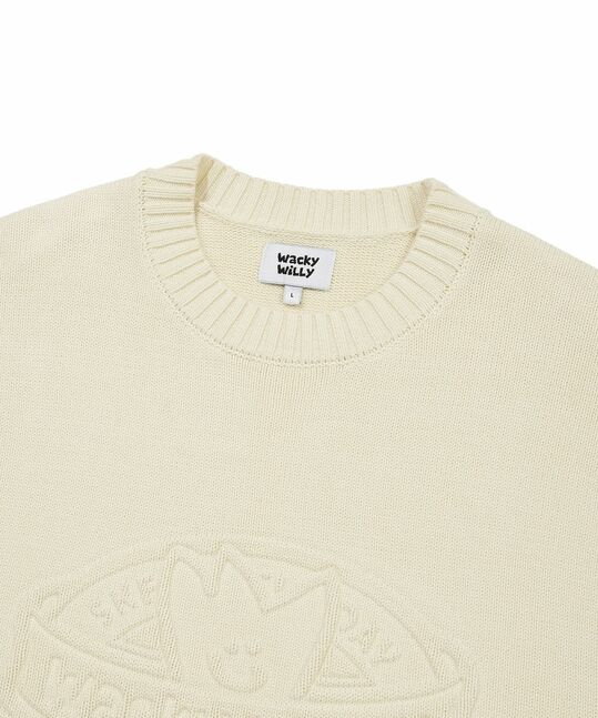 EMBO LOGO PULLOVER SWEATER