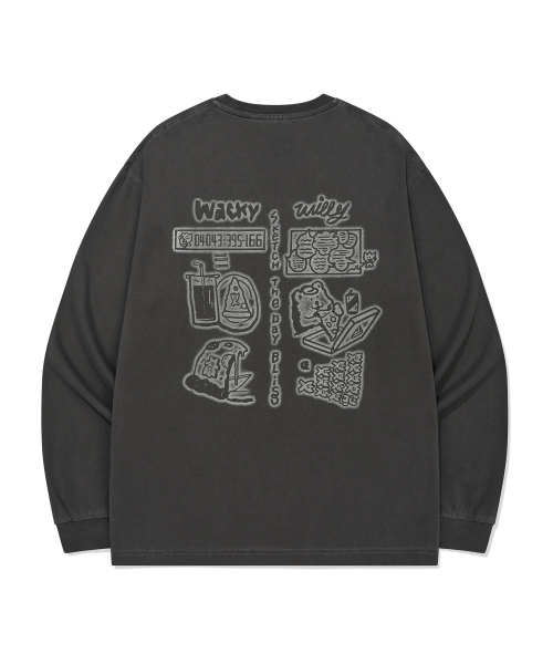 PIGMENT WASHING LONG SLEEVE