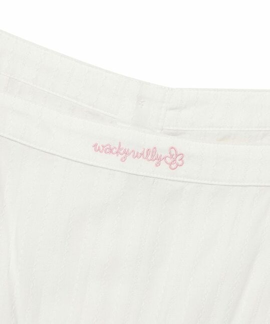 WOMEN'S COTTON EYELET BUSTIER DRESS
