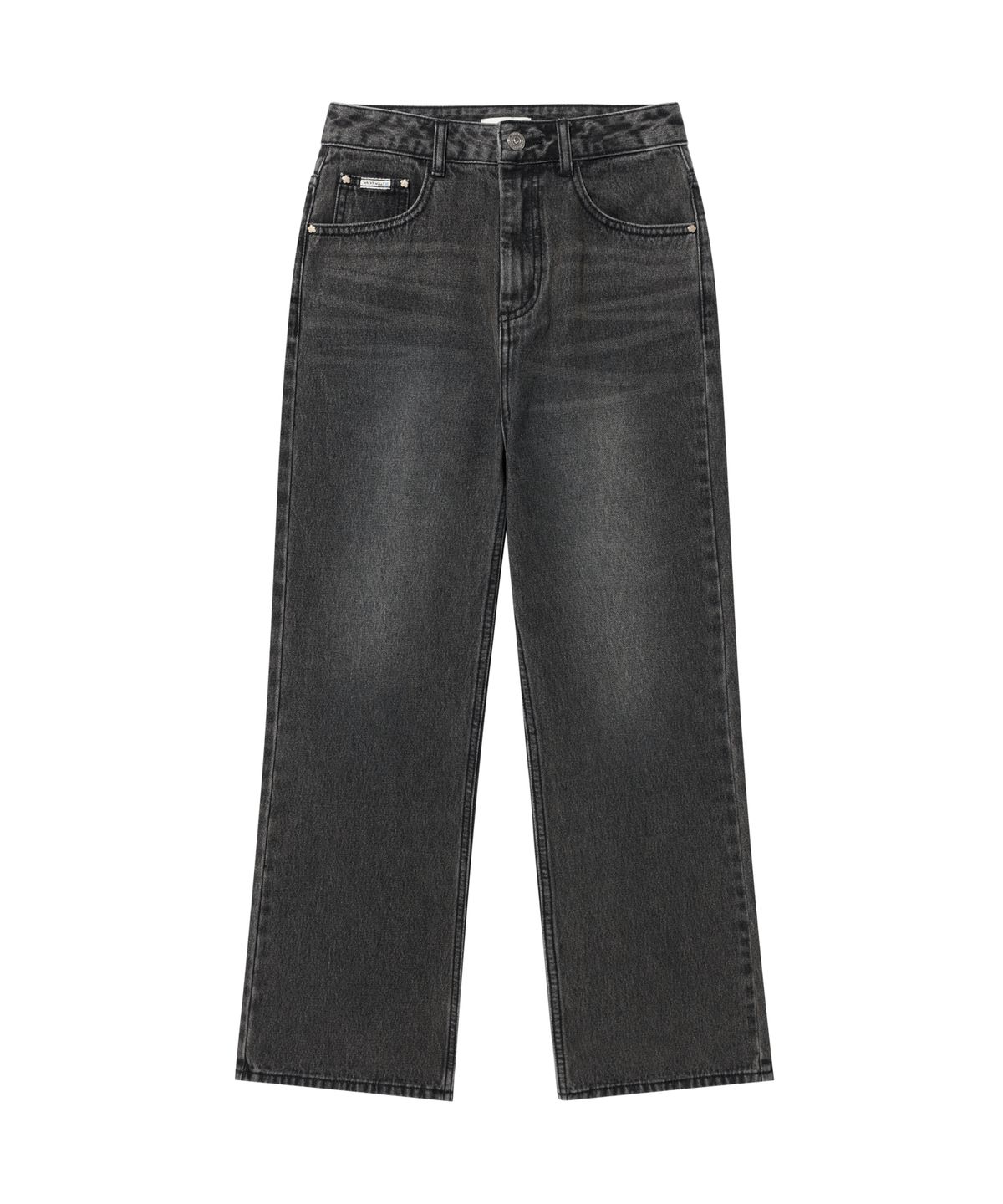 WOMEN'S SEMI-FLARED FIT DENIM PANTS